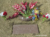 Lee Harvey Oswald grave at the Rosehill Cemetery 